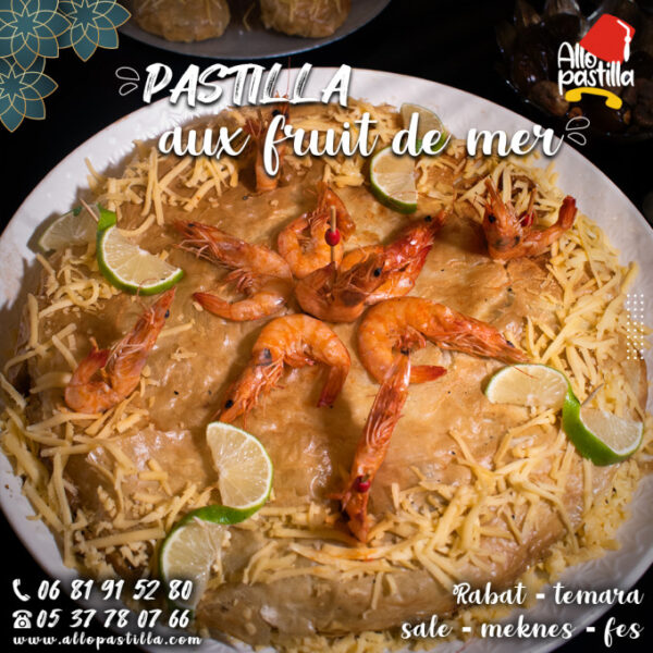 PASTILLA AUX FRUITS DE MER (FAMILLE) – Image 3